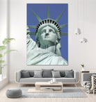 Statue of Liberty 3 by Lillis Werder on GIANT ART - blue photo art