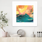 Seaside Abstract by THE Studio on GIANT ART - red abstract