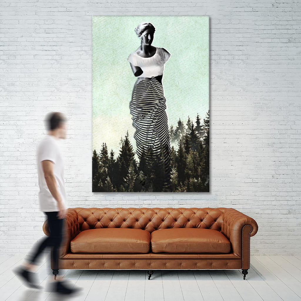 Hipster Venus by THE Studio on GIANT ART - green contemporary