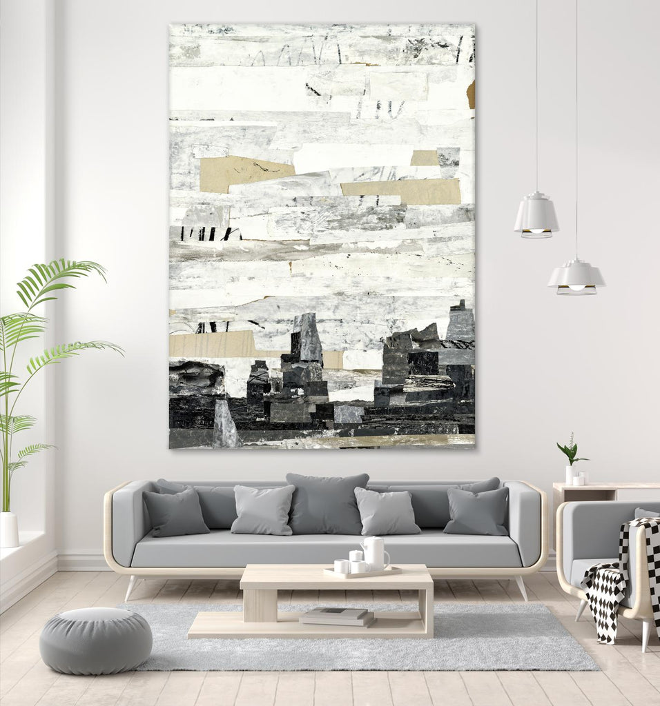 Linear Progression 4 by Kyle Goderwis on GIANT ART - grey abstract