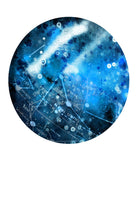 Interstellar Sphere 1 by Katie Todaro on GIANT ART - blue abstract