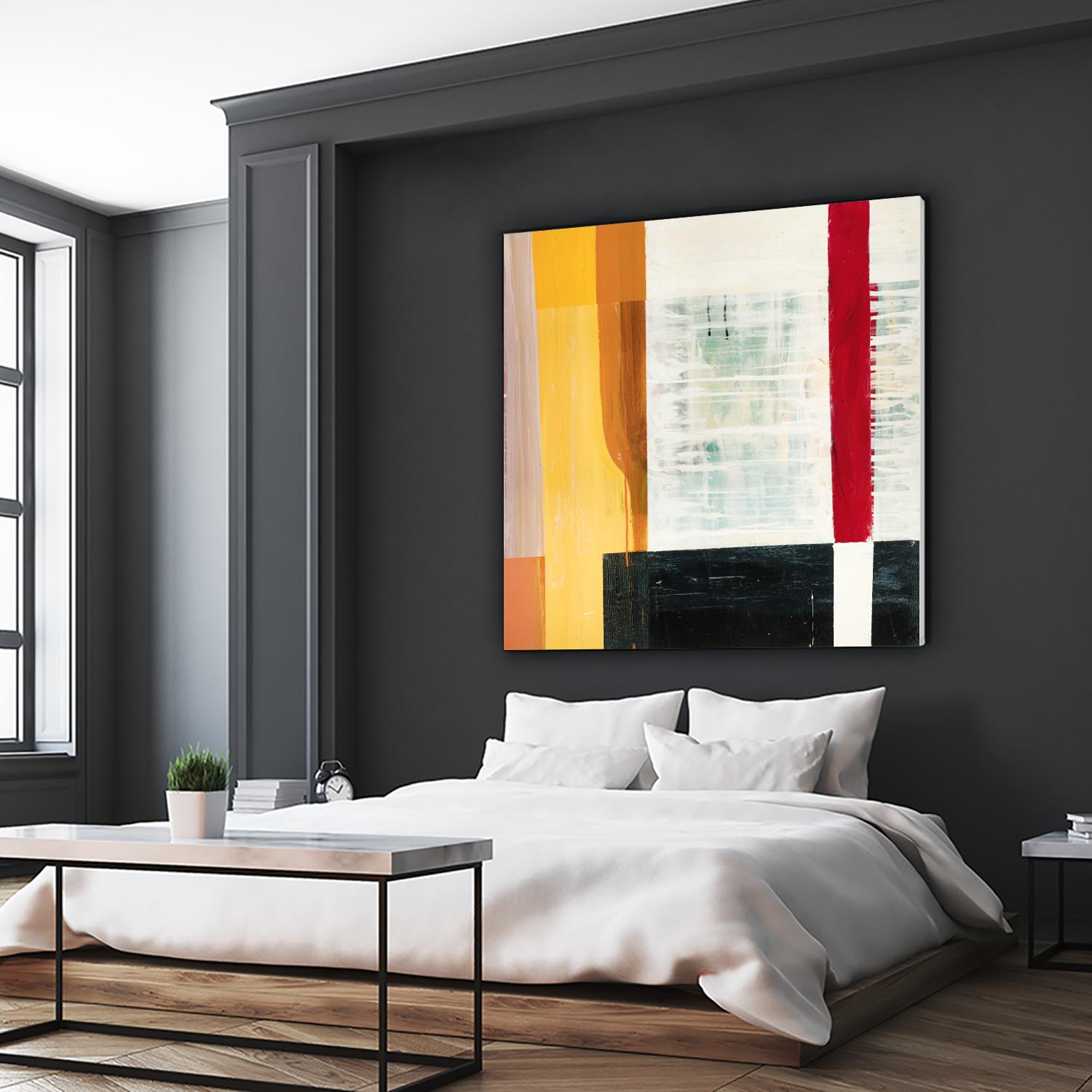 Window 2 by Akiko Hiromoto on GIANT ART - white abstract