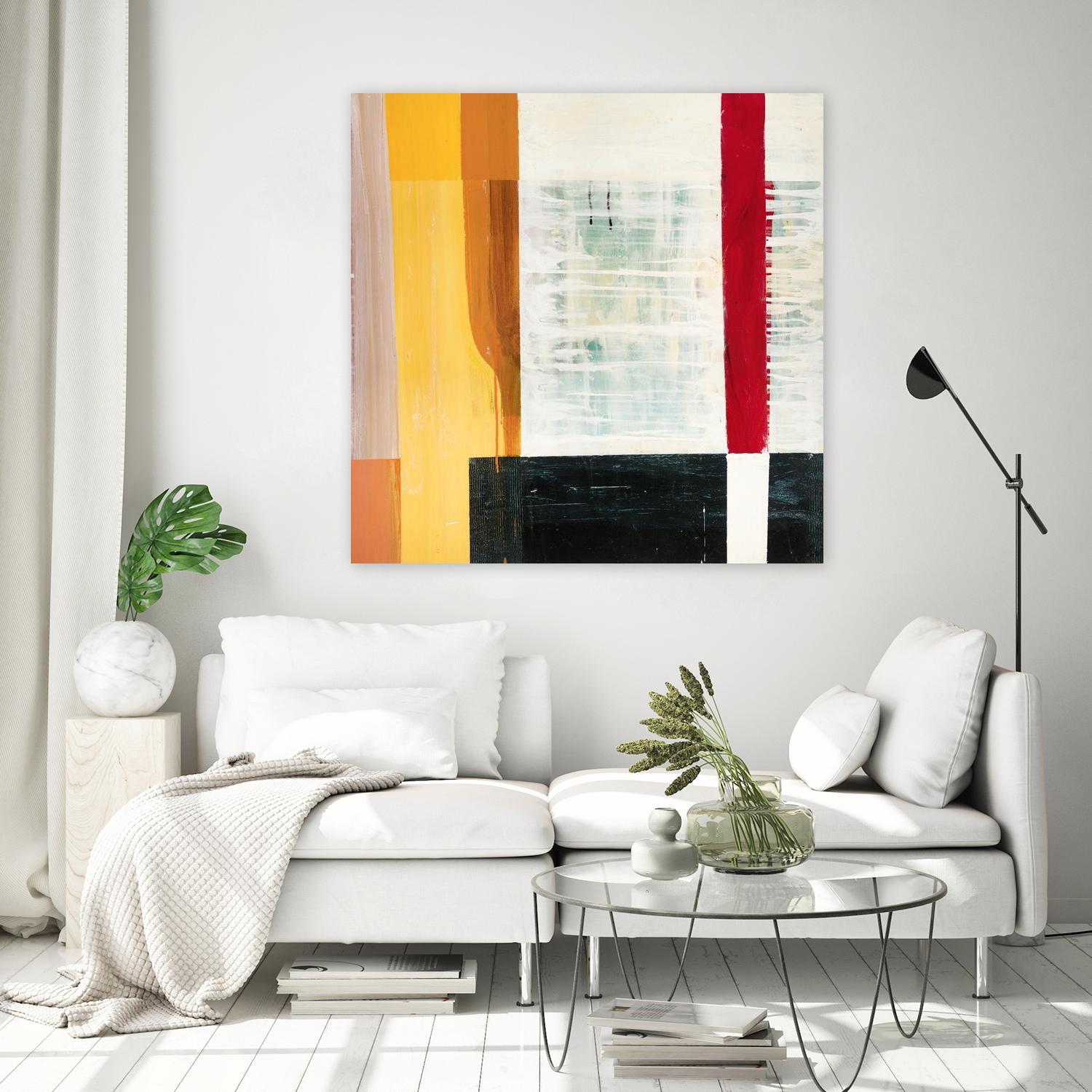 Window 2 by Akiko Hiromoto on GIANT ART - white abstract