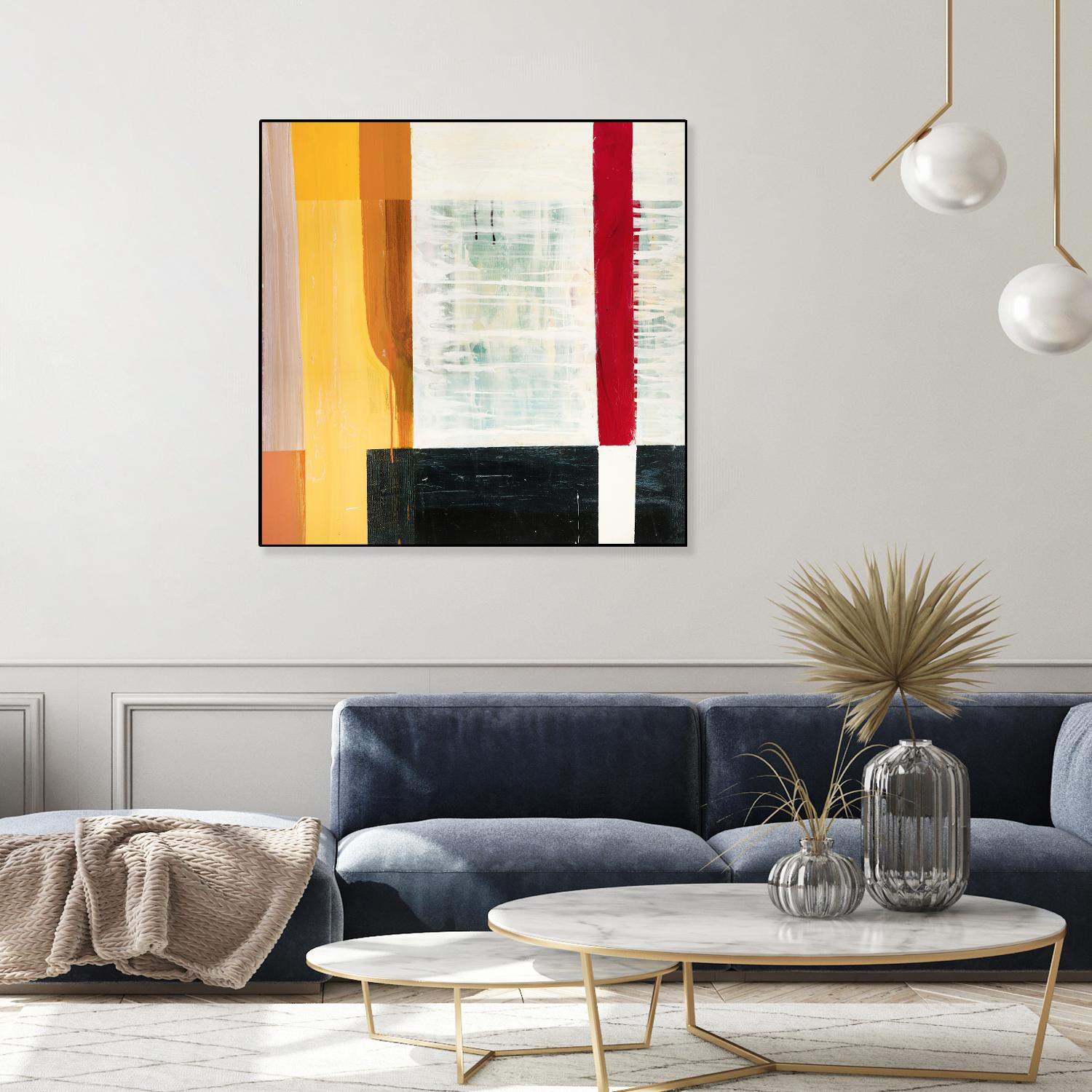 Window 2 by Akiko Hiromoto on GIANT ART - white abstract