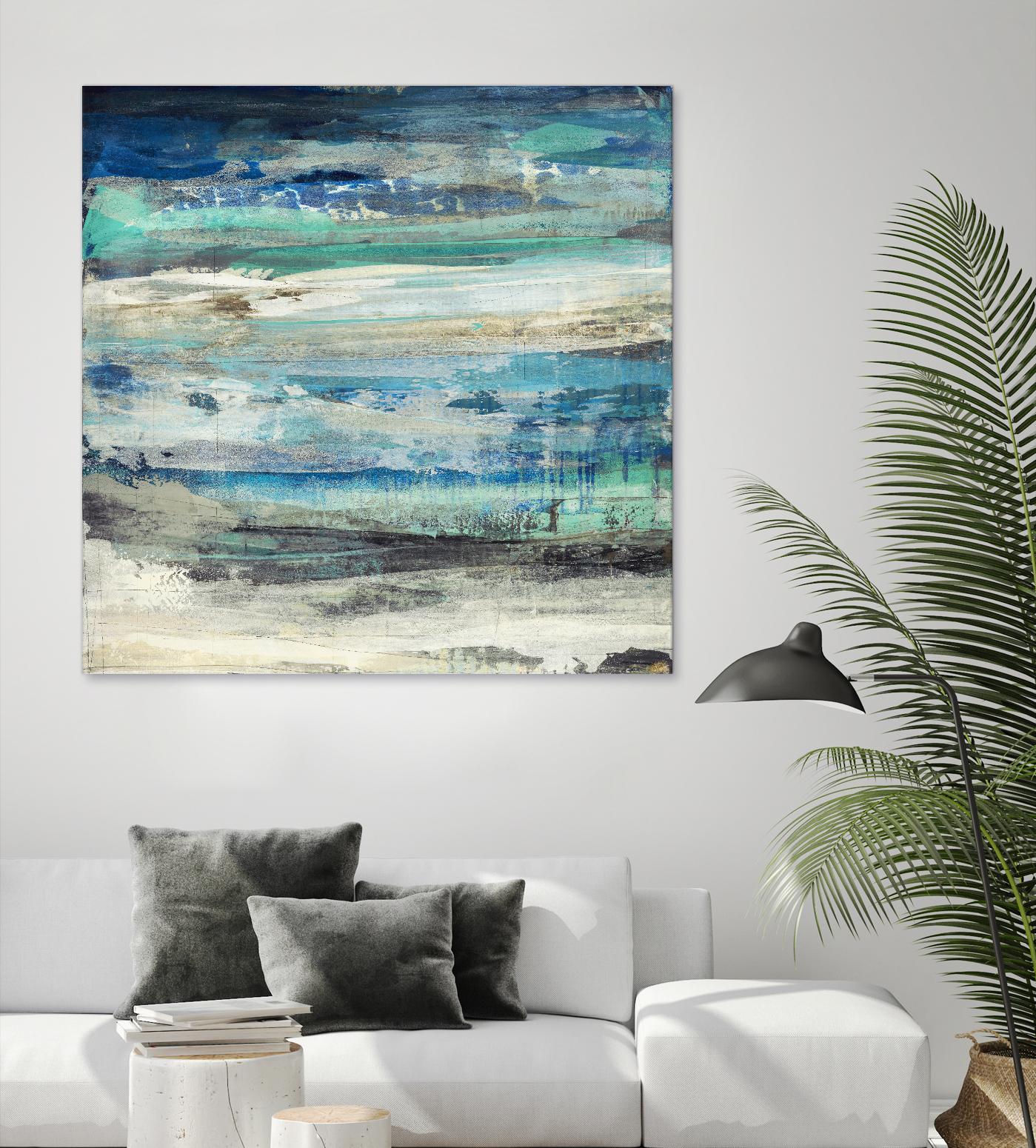 Open Sky 1 by Maeve Harris on GIANT ART - green abstract