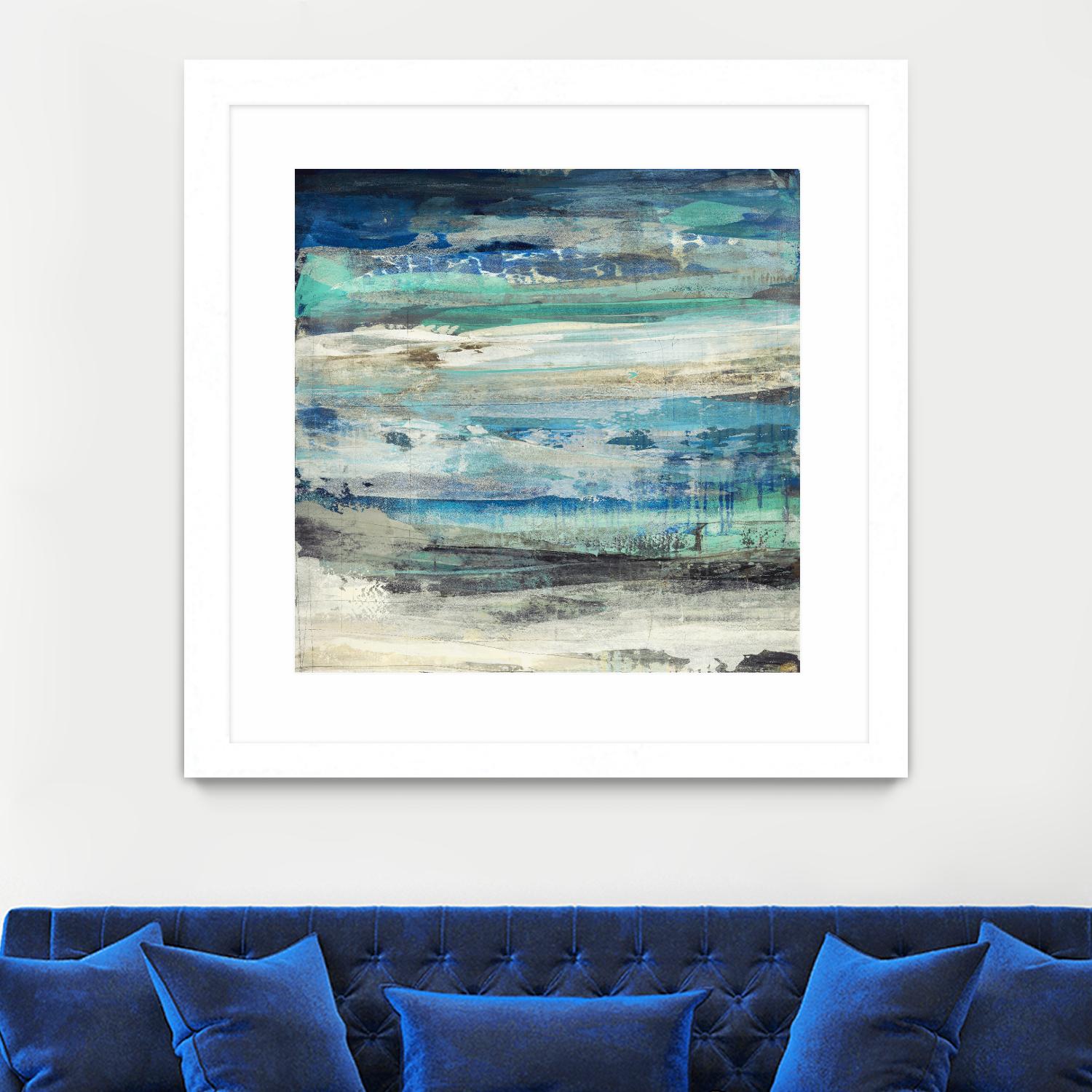 Open Sky 1 by Maeve Harris on GIANT ART - green abstract