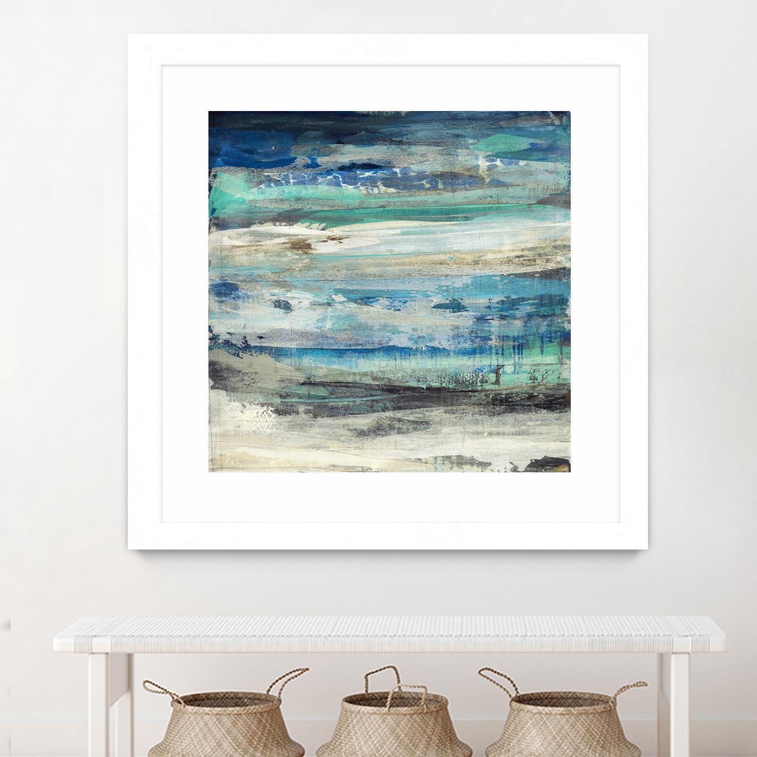 Open Sky 1 by Maeve Harris on GIANT ART - green abstract