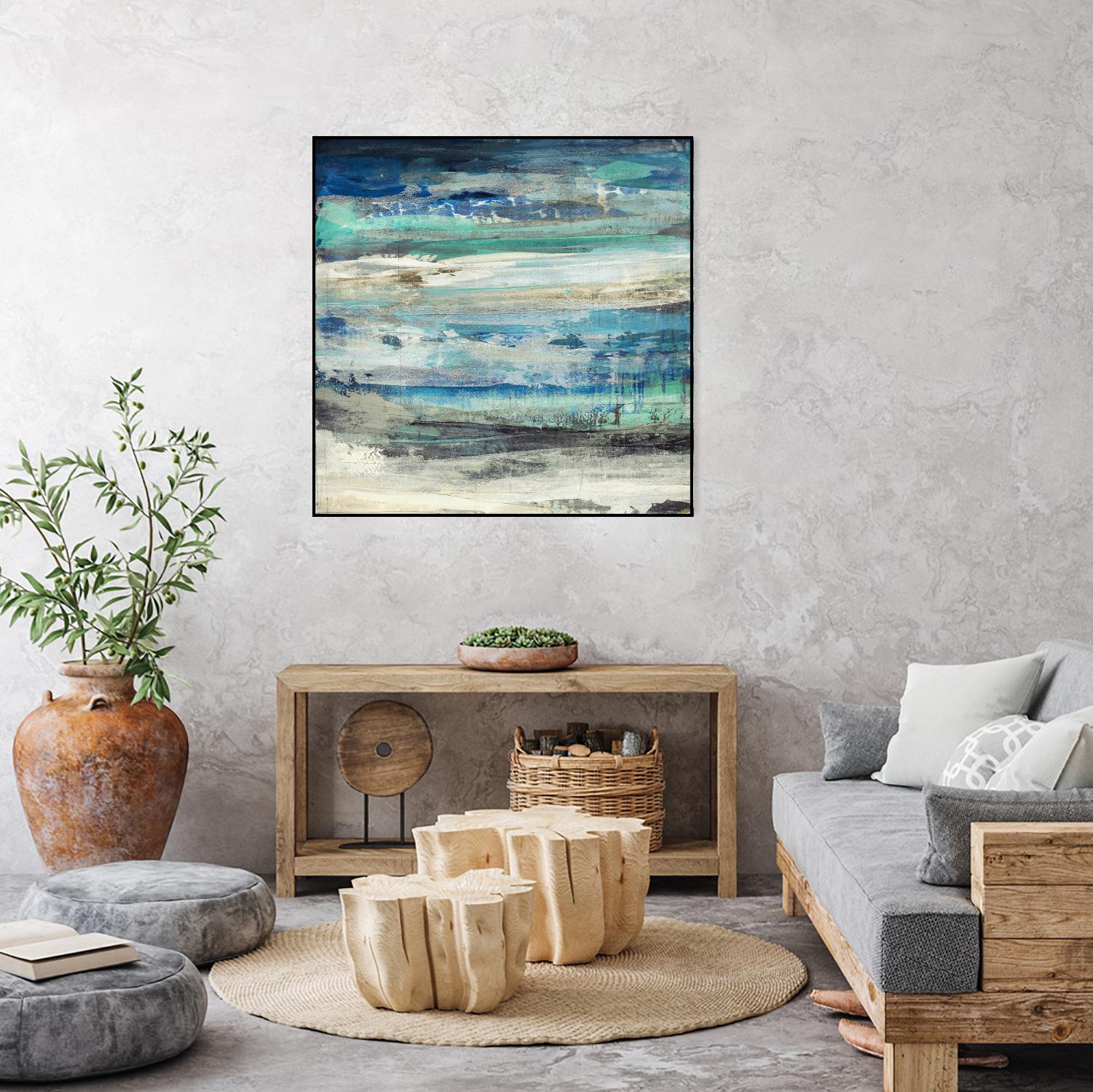 Open Sky 1 by Maeve Harris on GIANT ART - green abstract