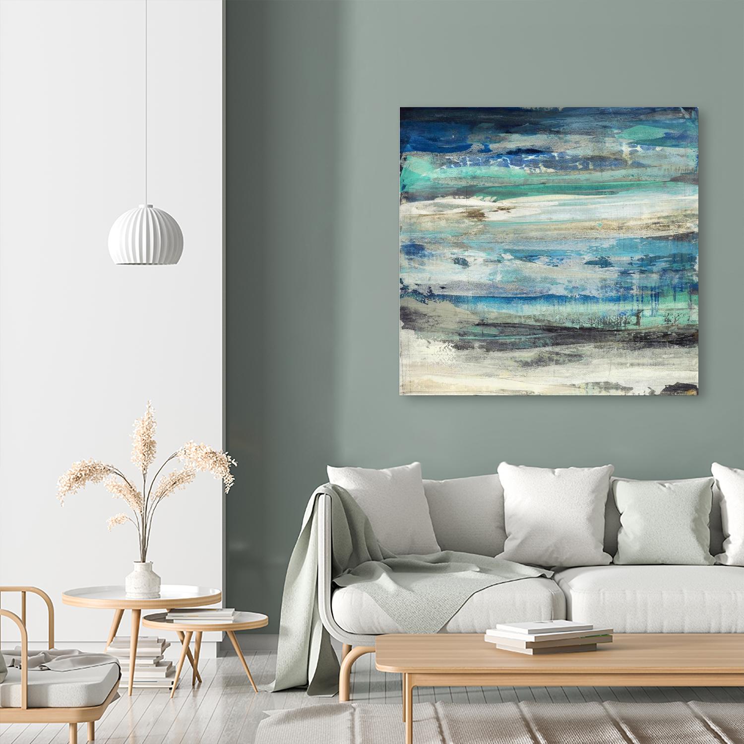 Open Sky 1 by Maeve Harris on GIANT ART - green abstract