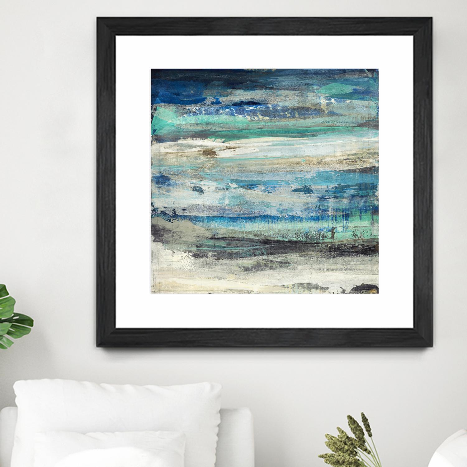 Open Sky 1 by Maeve Harris on GIANT ART - green abstract