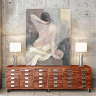 After the Bath I by Albena Hristova on GIANT ART - beige men and women