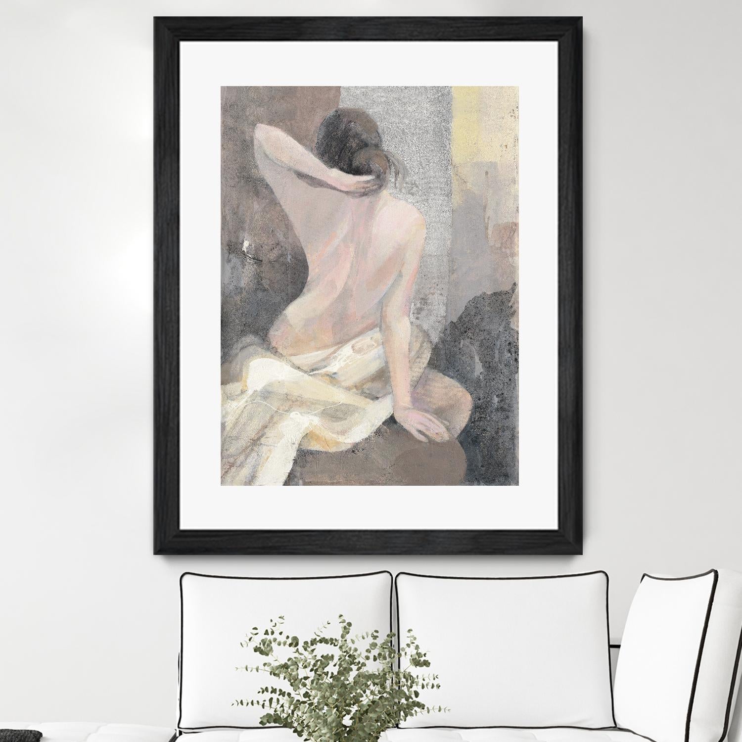 After the Bath I by Albena Hristova on GIANT ART - beige men and women