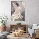 After the Bath I by Albena Hristova on GIANT ART - beige men and women