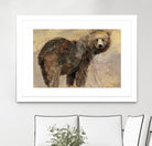 Backward Glance by Albena Hristova on GIANT ART - beige animals