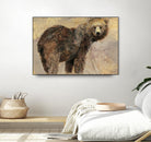 Backward Glance by Albena Hristova on GIANT ART - beige animals