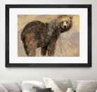 Backward Glance by Albena Hristova on GIANT ART - beige animals