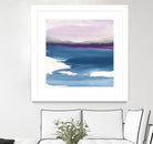 Plum Glow by Chris Paschke on GIANT ART - blue abstract