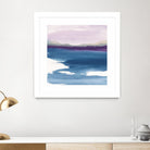 Plum Glow by Chris Paschke on GIANT ART - blue abstract