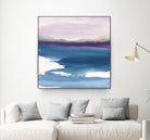 Plum Glow by Chris Paschke on GIANT ART - blue abstract