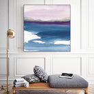 Plum Glow by Chris Paschke on GIANT ART - blue abstract