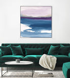 Plum Glow by Chris Paschke on GIANT ART - blue abstract