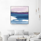 Plum Glow by Chris Paschke on GIANT ART - blue abstract