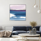 Plum Glow by Chris Paschke on GIANT ART - blue abstract