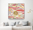 EU Timetable II on by Kathy Ferguson on GIANT ART - beige abstract