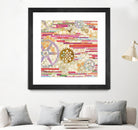 EU Timetable II on by Kathy Ferguson on GIANT ART - beige abstract