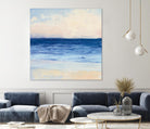 True Blue Ocean I by Julia Purinton on GIANT ART - white sea scene