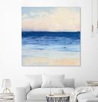 True Blue Ocean I by Julia Purinton on GIANT ART - white sea scene