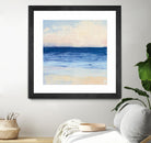 True Blue Ocean I by Julia Purinton on GIANT ART - white sea scene