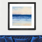 True Blue Ocean I by Julia Purinton on GIANT ART - white sea scene