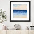 True Blue Ocean I by Julia Purinton on GIANT ART - white sea scene