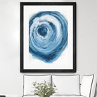 Watercolor Geode III by Chris Paschke on GIANT ART - white abstract