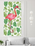 Tropical Flamingo I by Portfolio on GIANT ART - green tropical