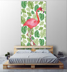 Tropical Flamingo I by Portfolio on GIANT ART - green tropical