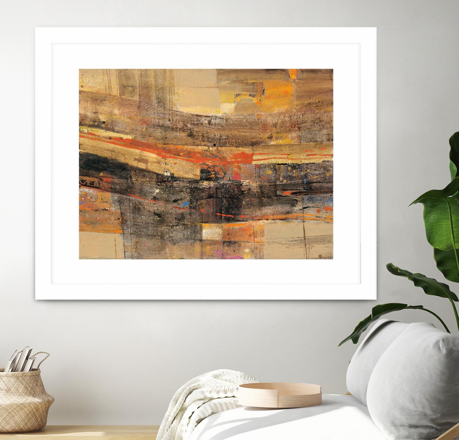 Natures Theater by Albena Hristova on GIANT ART - brown abstract