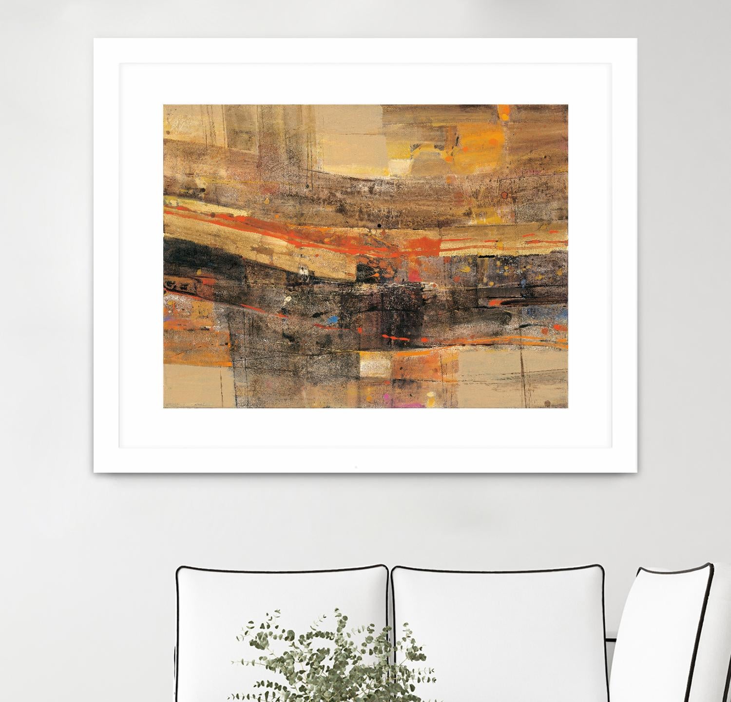 Natures Theater by Albena Hristova on GIANT ART - brown abstract