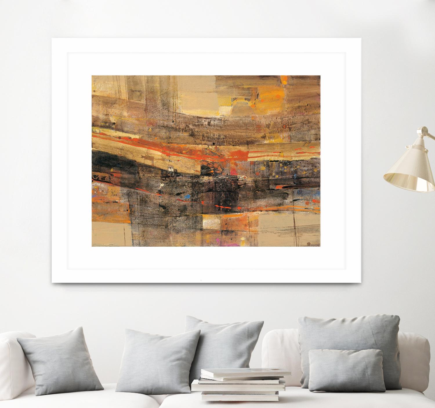 Natures Theater by Albena Hristova on GIANT ART - brown abstract