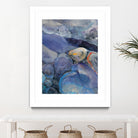 In the Stream II by Albena Hristova on GIANT ART - blue abstract