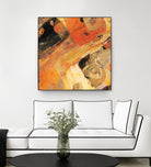 Moab by Albena Hristova on GIANT ART - yellow abstract