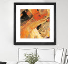 Moab by Albena Hristova on GIANT ART - yellow abstract