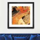 Moab by Albena Hristova on GIANT ART - yellow abstract