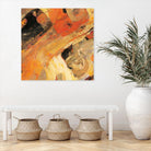 Moab by Albena Hristova on GIANT ART - yellow abstract