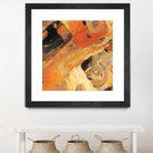 Moab by Albena Hristova on GIANT ART - yellow abstract