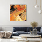 Moab by Albena Hristova on GIANT ART - yellow abstract