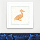 Flamingo Tropicale IX by Carol Rowan on GIANT ART - beige tropical