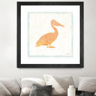 Flamingo Tropicale IX by Carol Rowan on GIANT ART - beige tropical