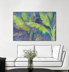 Bermuda Palms by Albena Hristova on GIANT ART - purple tropical